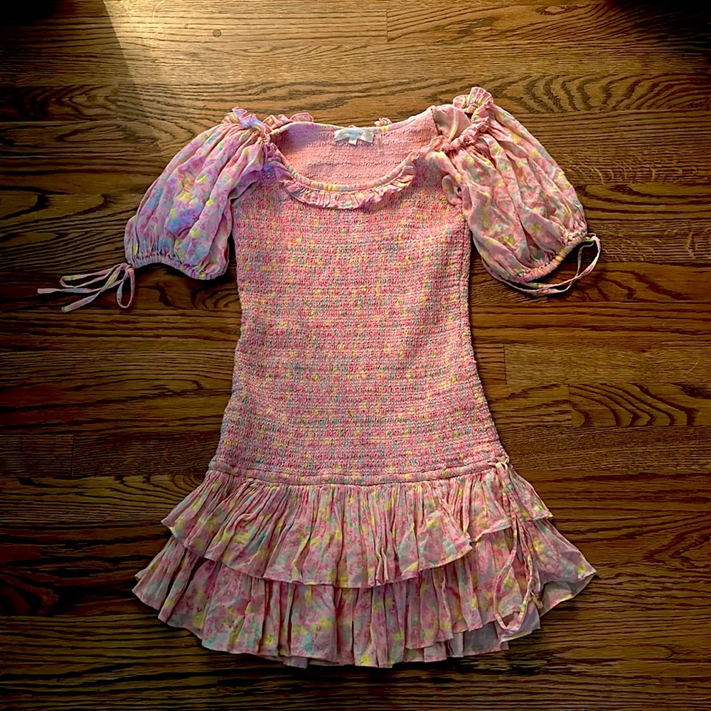 LoveShackFancy Violet Dress